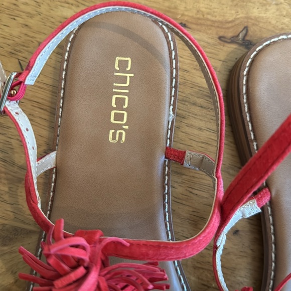 NWOT Red Chicos leather sandals - Picture 2 of 6